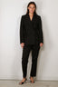 RÓHE - Broek - Mies Cigarette Leg Tailored Trousers - Black