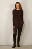 Tibi - Broek - Active Knit Sporty Stirrup - Burnt Umber