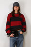 Johny - Sweater - Derek - Burgundy/Navy