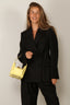RÓHE - Blazer - Fitted Tuxedo Blazer - Black