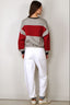 Johny - Sweater - Oscar - Grey/ Burgundy