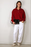 Johny - Sweater - Mellie Polo Long Sleeve - Burgundy