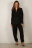 RÓHE - Blazer - Fitted Tuxedo Blazer - Black