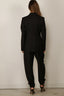 RÓHE - Blazer - Fitted Tuxedo Blazer - Black
