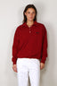 Johny - Sweater - Mellie Polo Long Sleeve - Burgundy