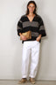 Johny - Top - Louise - Navy / Grey