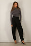 RÓHE - Top - Fine Merino Turtleneck - Mid Grey Melange