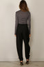 RÓHE - Top - Fine Merino Turtleneck - Mid Grey Melange