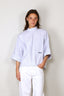 Johny - Blouse - Stella - White Blue Stripe