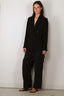 Vince - Blazer - Crepe Double Breasted Blazer - Black