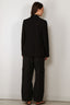 Vince - Blazer - Crepe Double Breasted Blazer - Black