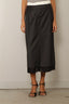 RÓHE - Rok - Boxer Detailed Skirt - Dark Grey Melange