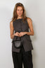 RÓHE - Gilet - Boat Neck Waistcoat - Dark Grey Melange