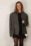 BYLOTTE Studios - Blazer - Lucy Blazer Herringbone - Black / White