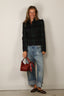 R13 - Jeans - Cuffed Tailored Drop - Lapis Selvedge Blue