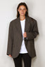 BYLOTTE Studios - Oversized Blazer - Harvey Blazer - Grey Melange