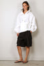 RÓHE - Jacket - Textured Cotton Blend Anorak - Optic White