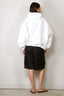 RÓHE - Jacket - Textured Cotton Blend Anorak - Optic White