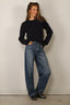 Aiayu - Sweater - Leonardo II - Black Blue