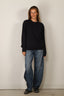 Aiayu - Sweater - Leonardo II - Black Blue