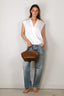 R13 - Jeans - Cuffed Tailored Drop - Lapis Selvedge Blue