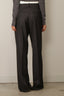 RÓHE - Broek - Boxer Detailed Trousers - Dark Grey Melange