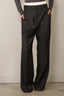 RÓHE - Broek - Boxer Detailed Trousers - Dark Grey Melange