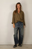 Xirena - Blouse - Sydney - Olive Smoke