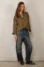 Xirena - Blouse - Sydney - Olive Smoke