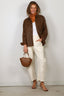 Alter Ego - Blouse - Havana - Dark Brown / Coffee