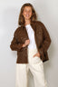 Alter Ego - Blouse - Havana - Dark Brown / Coffee