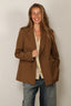 Forte_Forte - Blazer - Grain De Poudre Doublebreasted Jacket - Gold