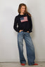 Ralph Lauren - Sweater - Flag cn long sleeve pullover - Navy