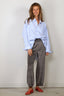 Suzie Kondi - Broek - Tosk High Waist Harem Pants Heather Velour - Charcoal Heather