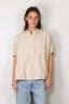 SoSue - Blouse - Cowboy Button Linen - Beige