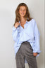 BYLOTTE Studios - Blouse - Elle Shirt - Blue / White Striped
