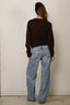 BYLOTTE Studios - Trui - Stevie Knit - Dark Brown