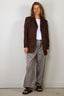 Tibi - Blazer - Eco Nylon Max Blazer - Brown