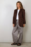Tibi - Blazer - Eco Nylon Max Blazer - Brown