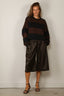 Johny - Sweater - Derek - Navy/Brown