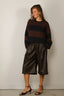 Johny - Sweater - Derek - Navy/Brown