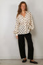 SoSue - Blouse - Antonia Dots - Ecru Black