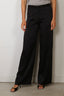 Forte_Forte - Broek - "The Lotus" Fluid Jacquard High Waist Pants - Notte