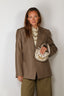 RÓHE - Blazer - Hourglass Shaped Blazer - Desert Brown