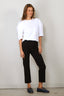 Tibi - Top - Perfect Hinged Sleeve T - White