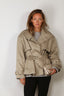 Rotate - Jas - Short Trench Coat - Aluminum