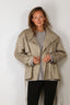 Rotate - Jas - Short Trench Coat - Aluminum