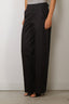 Vince - Broek - High Waist Elastic Back Cotton Trouser - Ink