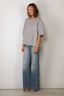 BYLOTTE Studios - T-shirt - Hailey Tee - Grey Melange