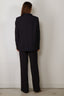Forte_Forte - Blazer - Matt Envers Satin Jacket - Notte